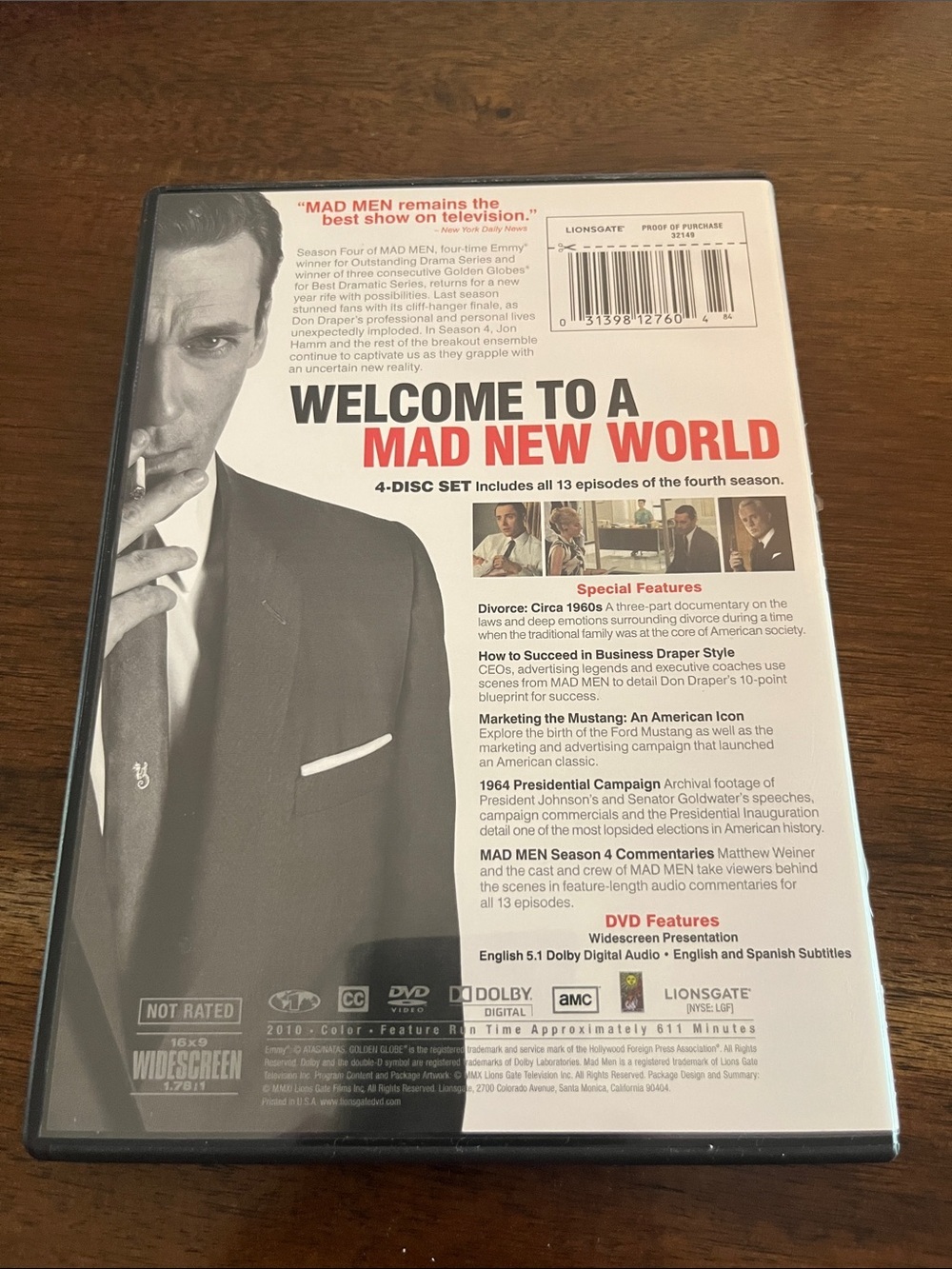 Madmen DVDs- Seasons 1-4 - Picture 11 of 11